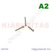 M2x18 hf.eh.csavar A2**