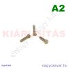 M3x14 hf.eh.csavar A2** M3x14 hf.eh.csavar A2**