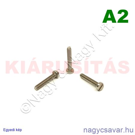 M3x18 hf.eh.csavar A2**