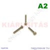 M3x20 hf.eh.csavar A2**