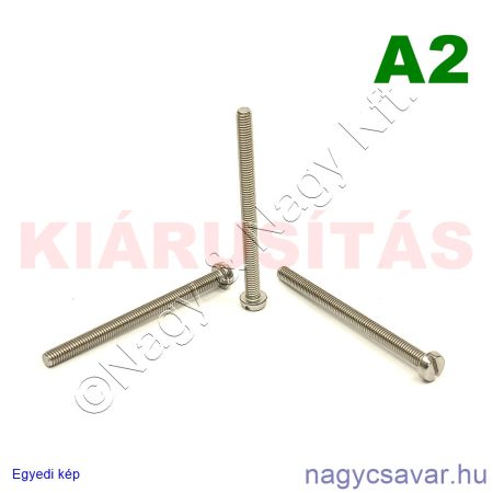 M3x40 hf.eh.csavar A2**