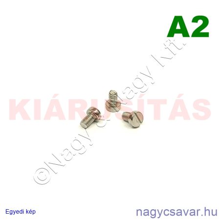 M4x6 hf.eh.csavar A2**