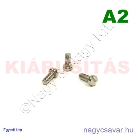 M4x10 hf.eh.csavar A2**