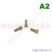 M4x14 hf.eh.csavar A2**