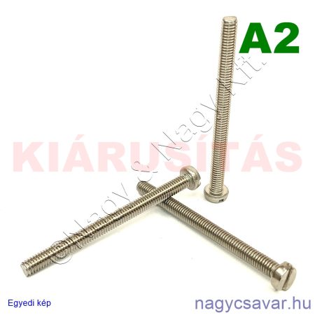 M4x50 hf.eh.csavar A2**
