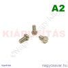 M5x10 hf.eh.csavar A2**