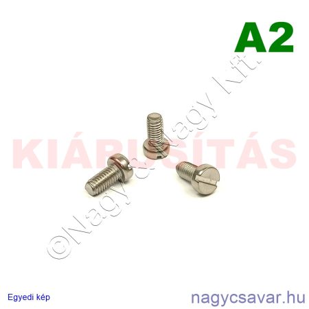 M5x10 hf.eh.csavar A2**