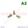 M5x12 hf.eh.csavar A2**