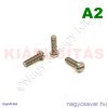 M5x16 hf.eh.csavar A2**