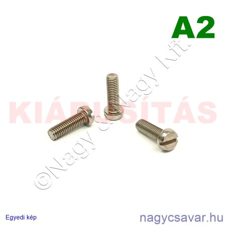 M5x16 hf.eh.csavar A2**