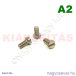M6x12 hf.eh.csavar A2**