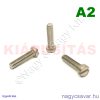 M6x25 hf.eh.csavar A2**
