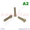 M6x30 hf.eh.csavar A2**