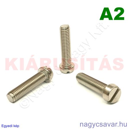 M8x35 hf.eh.csavar A2**