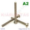 M6x60 df.eh.csavar A2** M6x60 df.eh.csavar A2**