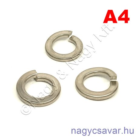 M3 rugós alátét A4