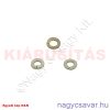 M3 rugós alátét csavart horg.**