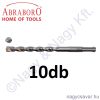 6x110/50 TWIXX SDS+ fúró 10db ABRABORO 6x110/50 TWIXX SDS+ fúró 10db ABRABORO