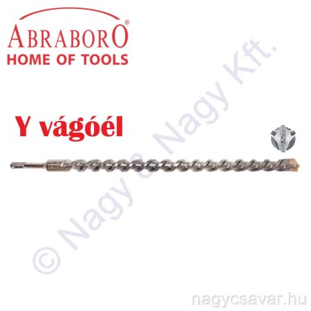30x450/400 ''Y'' vágóélű SDS+ fúró ABRABORO