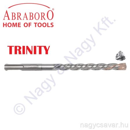 6x210/150 TRINITY SDS+ fúró ABRABORO