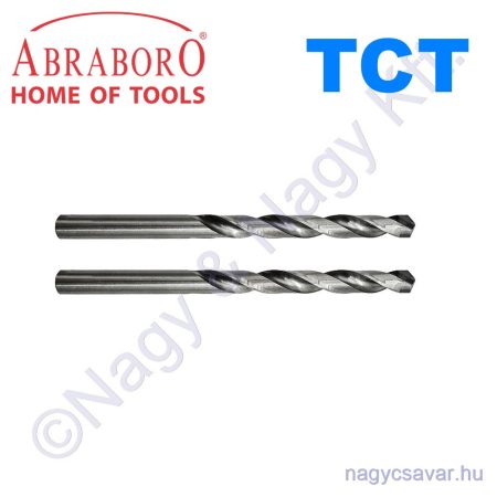 3,0 HSS-G TCT keményfém csigafúró DIN 338 (2db) ABRABORO