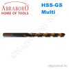4,0 HSS-GS multi csigafúró (4,0x75/43) ABRABORO