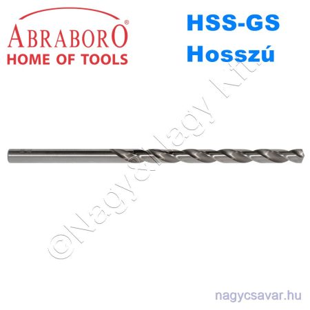 2,0 HSS-GS hosszú csigafúró (2,0x85/56) ABRABORO
