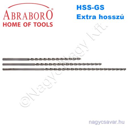 3,0 HSS-G extra hosszú csigafúró (3,0x150/100) ABRABORO