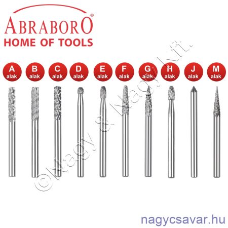 Turbómaró 3mm-es "H" alak lángnyelv 3x38mm ABRABORO