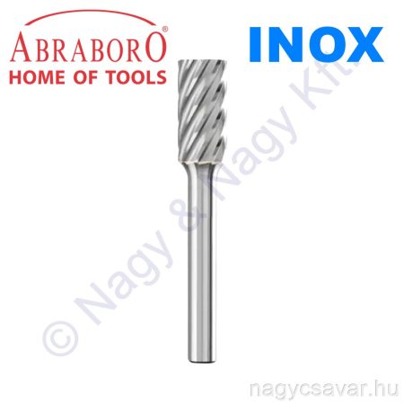 Turbómaró "A" alak INOX 6x50/16mm ABRABORO
