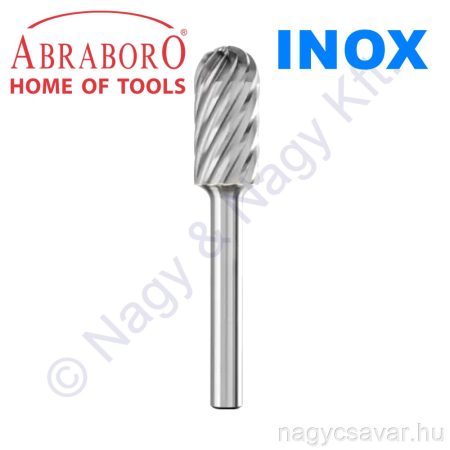 Turbómaró "C" alak INOX 12x70/25mm ABRABORO
