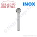 Turbómaró "D" alak INOX 6x50/16mm ABRABORO