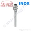 Turbómaró "E" alak INOX 12x70/25mm ABRABORO