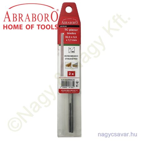 Gyalukés HM 82x5.5x1.1mm 2db/cs ABRABORO