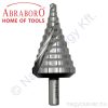 Lépcsős fúró HSS-G 4,0-30-ig 2mm/lépcső Ø8x72mm ABRABORO