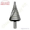 Lépcsős fúró HSS-G 4,0-30-ig 2mm/lépcső Ø8x72mm ABRABORO