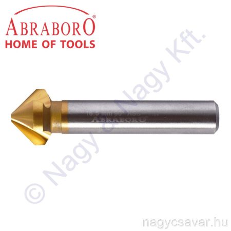 Kúpos süllyesztő HSS-TiN 3,2-16,5x60mm M8 ABRABORO