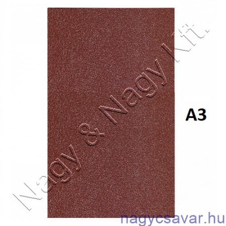 Csiszolópapír AN PREMIUM A3 P120 ABRABORO