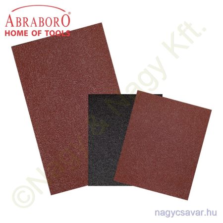 Csiszolópapír AN PREMIUM A4 P60 ABRABORO