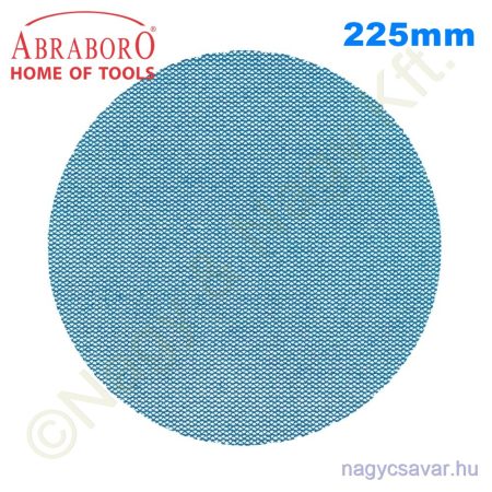 Tépőzáras csiszolóháló 225 mm P240 25db/cs ABRABORO