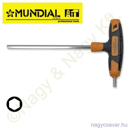 Imbuszkulcs 2,5x100mm "T" nyelű MUNDIAL 