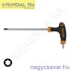 Torx kulcs Tx25x150mm "L" nyelű MUNDIAL