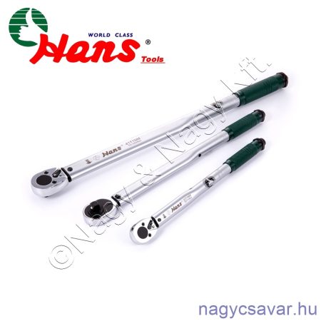 Nyomatékkulcs 3/8" 19-110Nm-ig HANS
