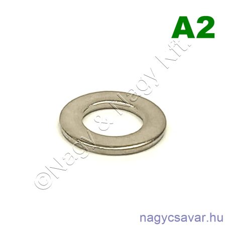 M8,4 lapos alátét Din 433 A2