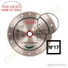 Turbó gyémánttárcsa No17 115x22,23mm ABRABORO Turbó gyémánttárcsa No17 115x22,23mm ABRABORO