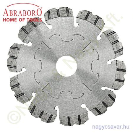 Univerzális gyémánttárcsa AKKUS gépekhez 115x22,23mm No.22 ABRABORO