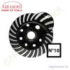 Betoncsiszoló gyémántszemcsés turbo 125mm ABRABORO Betoncsiszoló gyémántszemcsés turbo 125mm ABRABORO