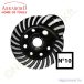 Betoncsiszoló gyémántszemcsés turbo 115mm ABRABORO