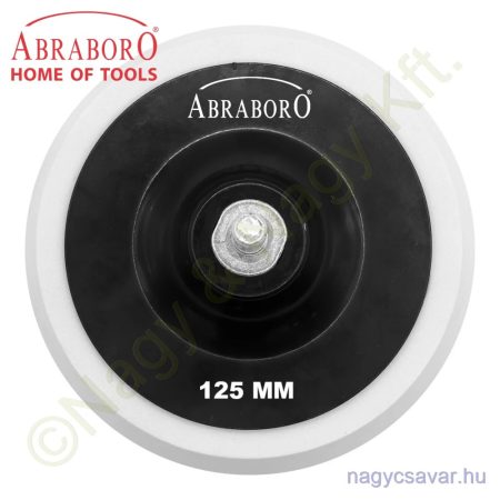 Tépőzáras gumitányér M14 + Ø8/M14 adapter ABRABORO