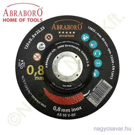 125x0,8x22 Chili INOX GOLD EDITION ABRABORO